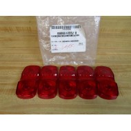 Rite-Hite 57840 Do-Ray Lens SS-105 Red (Pack of 5)