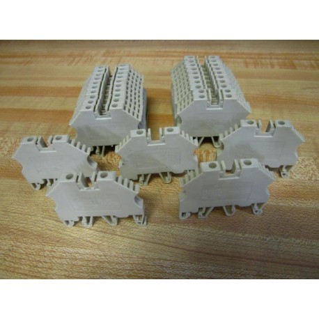 Klemsan PEK-2.5K Terminal Block PEK25K (Pack of 25) - New No Box