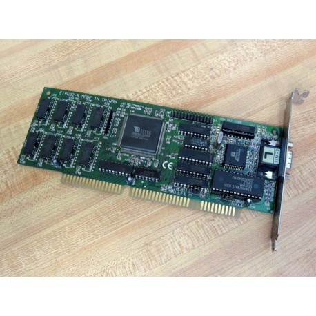 Tseng Labs ET4W32-5 ET4W325 VGA Bio Card WAdapter Bar - Used