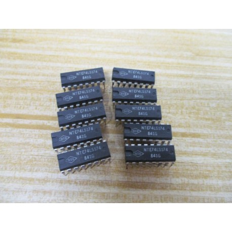 NTE NTE74LS174 Integrated Circuit (Pack of 10) - New No Box