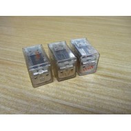 Potter & Brumfield R10-E1-Y2-J2.5K Relay R10E1Y2J25K (Pack of 3) - Used