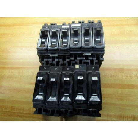 Federal Pacific Electric NEF213020 Circuit Breaker Cracked (Pack of 11) - Used