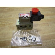 Numatics 031SA425C000030 Solenoid Valve With Manifold 237-958B Coil - New No Box