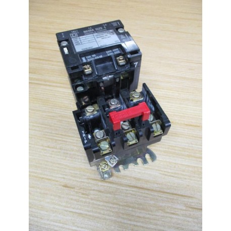 Square D 8736 SCO 8 S Starter 8736SCO8S - Used