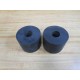 Generic 4" x 1-38" x 3" Solid Rubber Spacer 2900-141 (Pack of 2) - New No Box