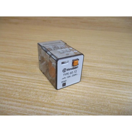 Finder TYPE 60.12 Relay TYPE6012 240VAC - New No Box