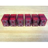 Midtex 158-12C200 Aemco 24 VDC Relay H-A96122 (Pack of 6) - Used