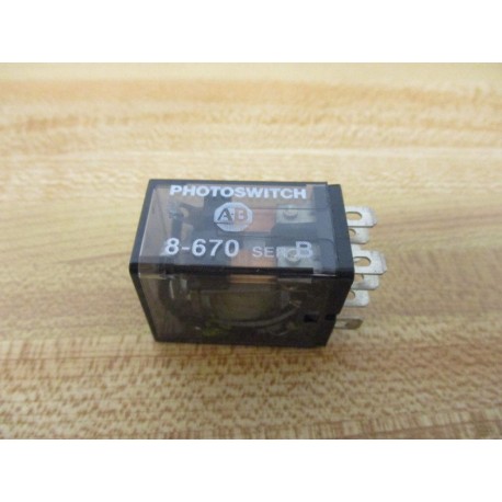 Allen Bradley 8-670 Relay 8670 - Used