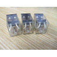 Omron LY2-24V DC Relay LY224VDC (Pack of 3) - New No Box