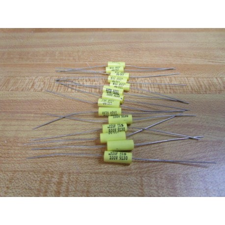 Mallory 9130 Capacitor .22UF 100V (Pack of 14) - New No Box