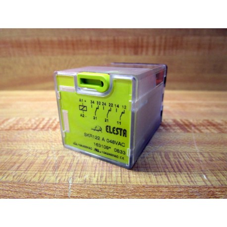 Elesta SKR122 A 048VAC Relay SKR122A048VAC - New No Box