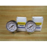 WorkSmart WS-PE-GAGE-22 Pressure Gauge WSPEGAGE22 (Pack of 2)