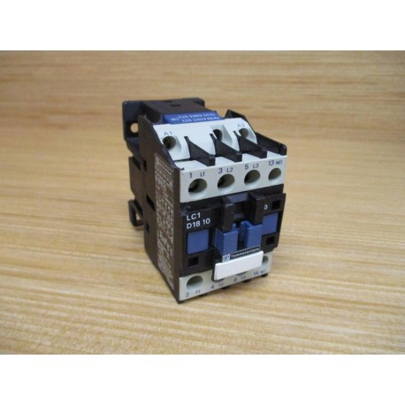 Telemecanique LC1 D1810 M7 Contactor LC1D1810M7 Chipped Corner - Used