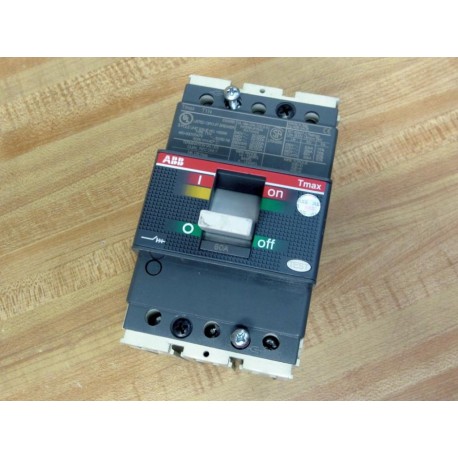 ABB T1N-80A 80A 3P Circuit Breaker T1N80A - Used