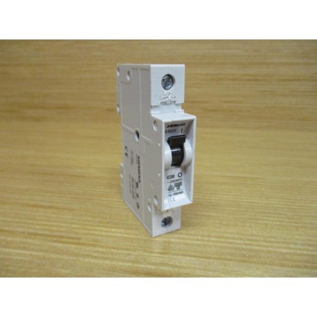 Siemens 5SX21-C20 20A Circuit Breaker 5SX21C20 - Used