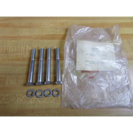 Warner Electric 5370-101-017 Bolt Assembly 5370101017 (Pack of 4)