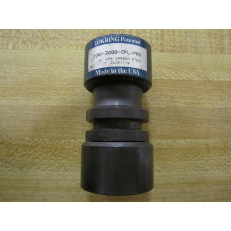 Lokring MAS-3000-CPL-P08 Pipe Fitting - New No Box