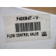 Parker F400B4T-V Flow Control Valve F400B4TV