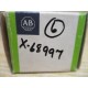 Allen Bradley X-68997 Contact Element X68997 (Pack of 6)