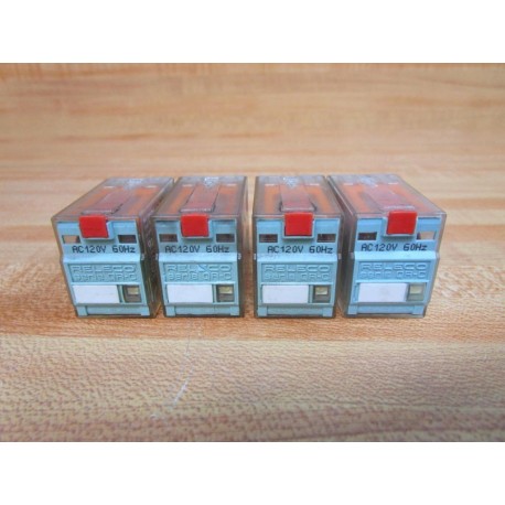 Releco C9-A41 X AC120V QRC Ice Cube Plus Relay (Pack of 4) - Used