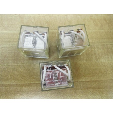 Omron LY3 Relay 12VDC (Pack of 3) - New No Box