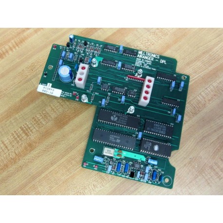 Milltronics 10E250 Airanger-DPL Board A ML5101594 PCB Rev.7 PN:24751233-00 - Used