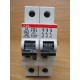 ABB S 203 U K 40 A Circuit Breaker S203UK40A 2 Pole - Used