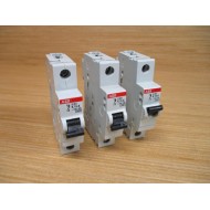 ABB S201-K15 15A Circuit Breaker S201-K15A (Pack of 3) - Used