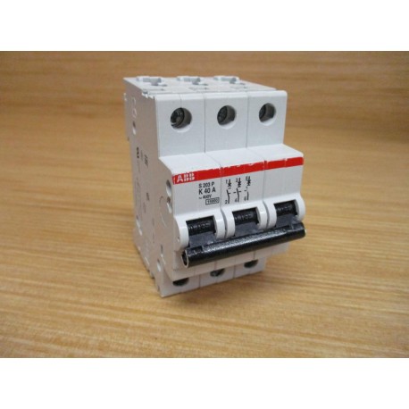 ABB S203P-K40A 40A Circuit Breaker S203P-K40 - Used