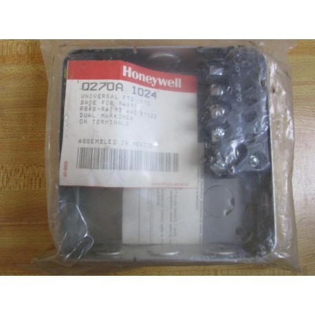 Honeywell Q270A-1024 Wiring Mounting Base Q270A1024