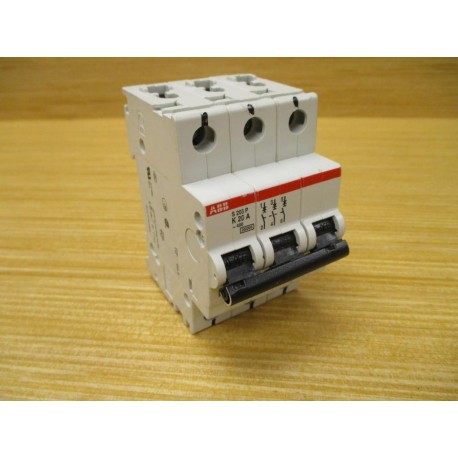 ABB S 203 P K 20 A Circuit Breaker S203PK20A 20A Cracked (Pack of 3) - Used