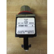 Allen Bradley 800MB-NX2 Selector Switch 800MBNX2 - Used