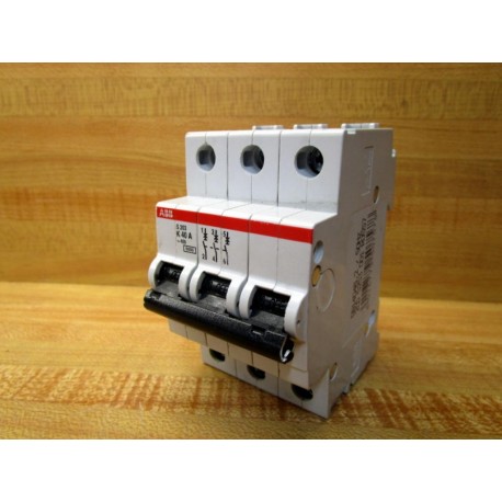 ABB S203-K40A Circuit Breaker S 203 K 40 A Cracked - Used
