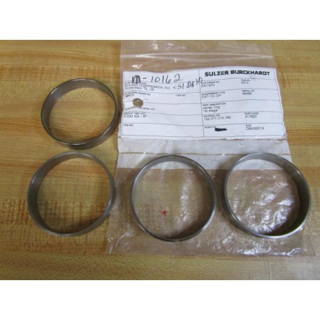 Sulzer Burckhardt D6662X12,CT Centering Ring M-10162 (Pack of 4)