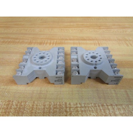 Generic 27820-E Relay Socket 27820E (Pack of 2) - Used