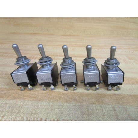 Arrow Hart 3A-250VAC H&H Toggle Switch 3A250VAC (Pack of 5) - Used