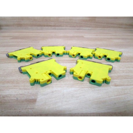 Phoenix Contact USLKG-5 Terminal Block 0441504 wo Clip (Pack of 6) - New No Box