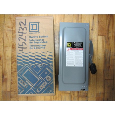 Square D D322N Safety Switch Series F01