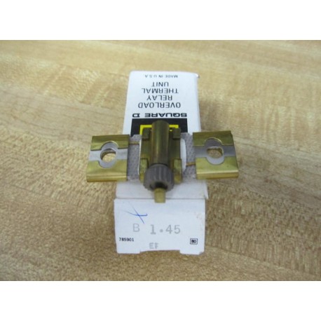 Square D B1.45 Overload Relay Heater Element  B145