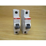 ABB S201-K16 16A Circuit Breaker S201-K16A 230V,WIndicator (Pack of 2) - Used