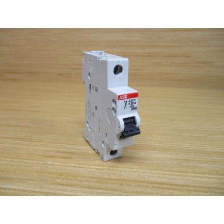 ABB S201P-K20A 20A Circuit Breaker S201PK20A - Used