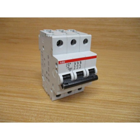 ABB S203M-C16 16A Circuit Breaker S203MC16 Chipped - Used