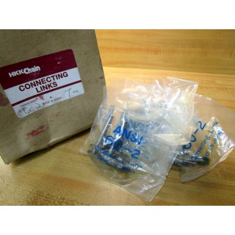HKK Chain 60-2 Chain Links ANSI 60-2 Connecting Links (Pack of 7)