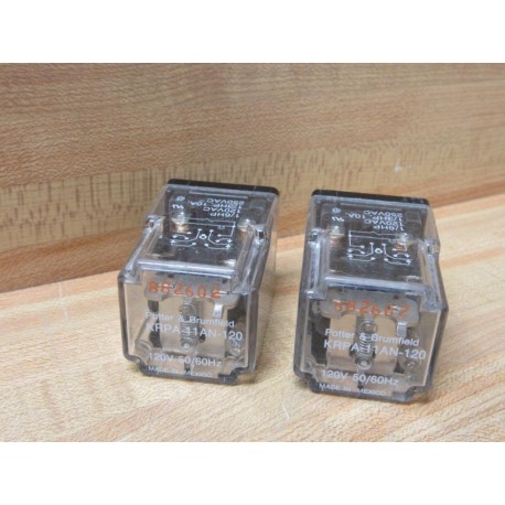 Potter & Brumfield KRPA-11AN-120V Relay KRPA-11AN-120 120V (Pack of 2) - Used