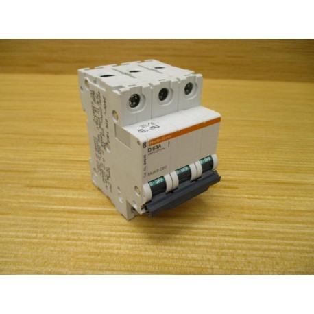 Square D MG24546 Merlin Gerin 63A Breaker Schneider 24546 WO DIN Clips - Used