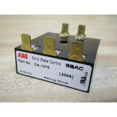 ABB DA-1475 SSAC Solid State Control DA1475 - New No Box