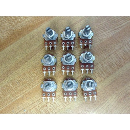 Alpha B5K Potentiometer (Pack of 9) - New No Box