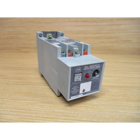 Allen Bradley 700-RT11N110A1 Solid State Timing Relay 700RT11N110A1 0.4-30Sec. - Used