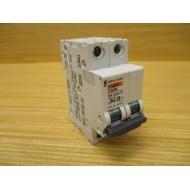 Merlin Gerin 24520 Square D 2P 6A Breaker MG24520 Schneider WO DIN Clip - Used