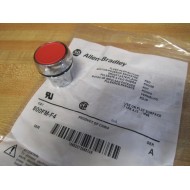 Allen Bradley 800FM-F4 Red Flush Button 800FMF4